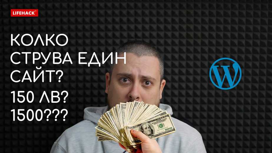 Колко струва един WordPress сайт? Каква е цената? 150 или 1500 лева?